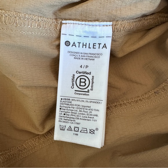 Athleta Trekkie High Rise Parachute Pant, Big Sur Brown, 4 Petite - Picture 11 of 11